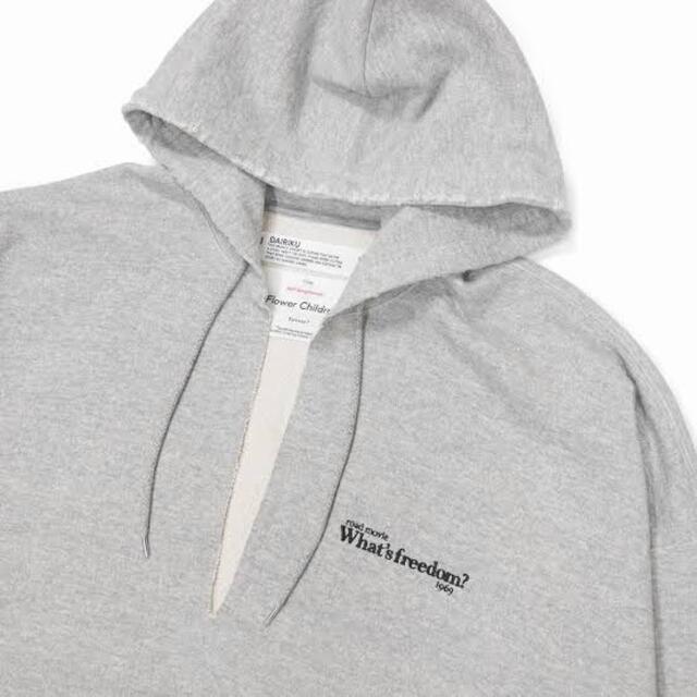 dairiku skipper cut off hoodie 21ss