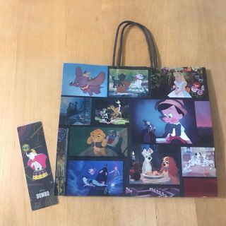 Disney classics ショッパー ダンボしおり 非売品(キャラクターグッズ)