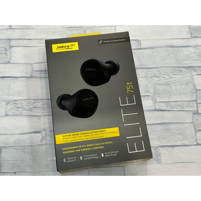 Jabra Elite  75t　ワイヤレス充電機能搭載