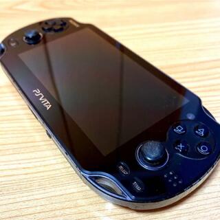 プレイステーションヴィータ(PlayStation Vita)の送料無料⭐️PSVita 本体 PCH-1100［ブラック］(携帯用ゲーム機本体)