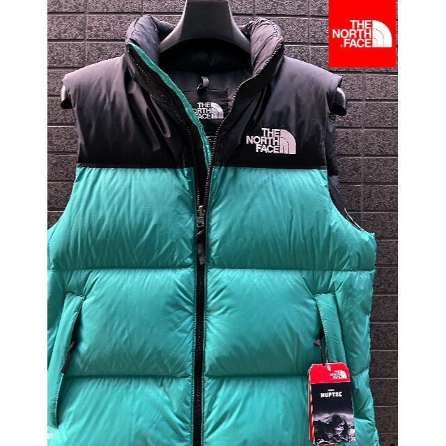希少✨　ザノースフェイス　ヌプシダウンベスト　700フィル　ジャケット　緑　L THE NORTH FACE - 新品 XL ノースフェイス ヌプシダウンベスト