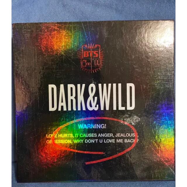 防弾少年団(BTS)(ボウダンショウネンダン)のDARK&WILD ジョングクトレカ付 エンタメ/ホビーのCD(K-POP/アジア)の商品写真