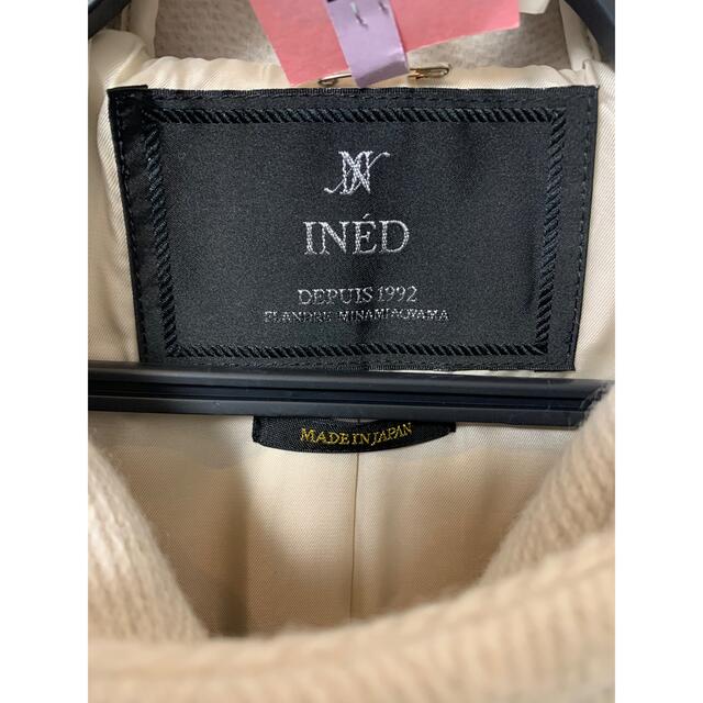 INED(イネド)のINEDイネド　ウールダッフルコート9号　Mサイズ レディースのジャケット/アウター(ダッフルコート)の商品写真