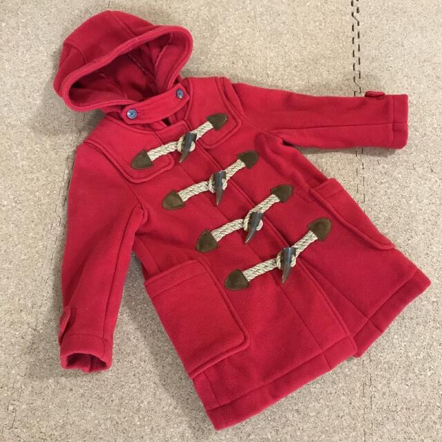 Ralph Lauren(ラルフローレン)のダッフルコート 赤　90  2/2T  ラルフローレン　ベビー キッズ/ベビー/マタニティのキッズ服女の子用(90cm~)(コート)の商品写真