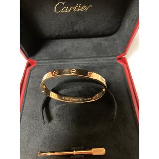 Cartier - カルティエcartierラブブレスピンクゴールド16バングルブレスレットlove