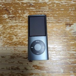 アップル(Apple)のipod nano　第4世代　ブラック　8GB(ポータブルプレーヤー)