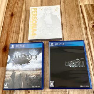 PlayStation4 - (PS4) FF7リメイク ＆ FF15 ＆ (PS3) P4U2 ソフトセット