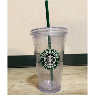 スターバックスコーヒー(Starbucks Coffee)のスターバックス　タンブラー　クリア　旧ロゴ(タンブラー)