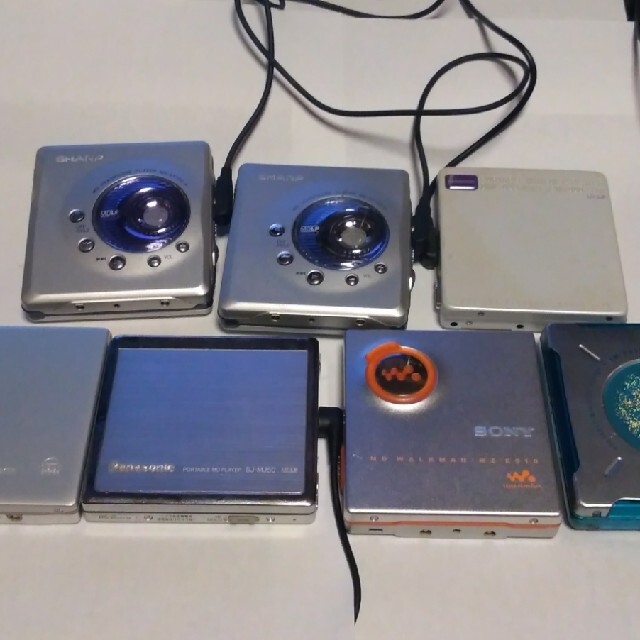 WALKMAN(ウォークマン)のＭＤウォークマン ジャンク品 まとめて スマホ/家電/カメラのオーディオ機器(ポータブルプレーヤー)の商品写真