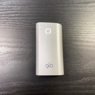 グロー(glo)のG2979番 glo 純正 本体 1本 銀 シルバー.(タバコグッズ)