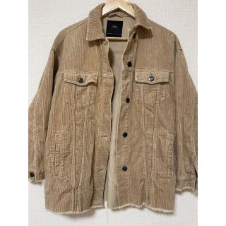 ザラ(ZARA)の【ZARA】コーデュロイジャケット(ブルゾン)