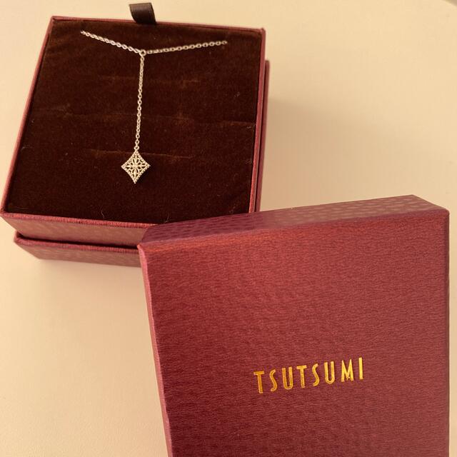 JEWELRY TSUTSUMI(ジュエリーツツミ)のツツミ　ダイヤネックレス　k10 レディースのアクセサリー(ネックレス)の商品写真