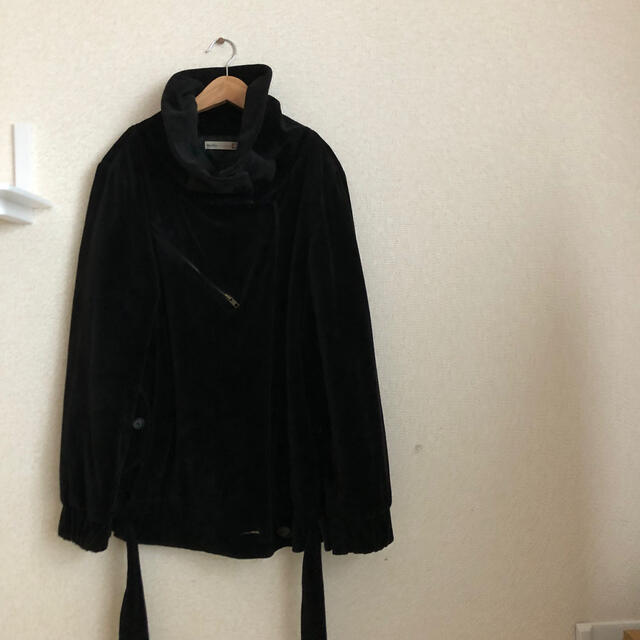 vanilla ブルゾン コート キルティング ベロア レディースのジャケット/アウター(ブルゾン)の商品写真
