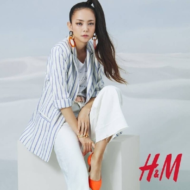 HampM安室奈美恵 × H&M ストライプジャケット