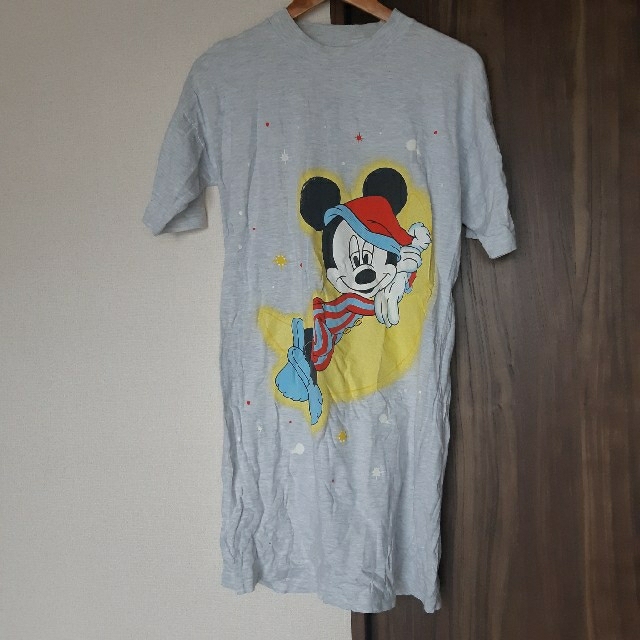 Disney(ディズニー)のDisney　ディズニー　ミッキーマウス　ワンピース　パジャマ レディースのルームウェア/パジャマ(ルームウェア)の商品写真