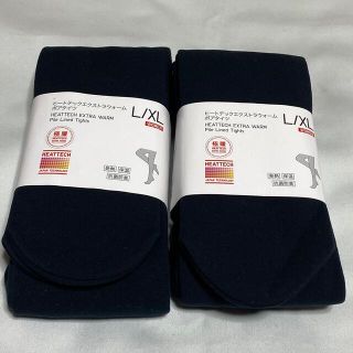 ユニクロ(UNIQLO)のヒートテックエクストラウォームボアタイツ　L/XL(タイツ/ストッキング)