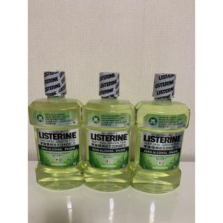 リステリン フッ素2倍 緑茶配合 ノンアルコール 1000ml×3本(その他)