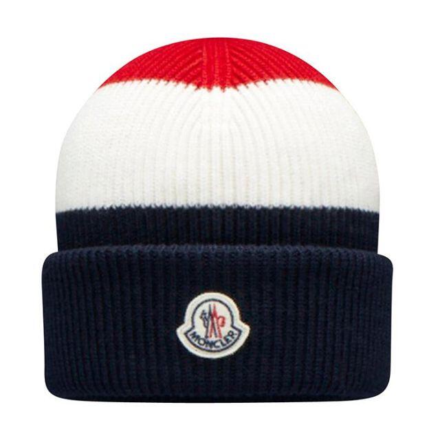 モンクレール MONCLER ニット帽 ウール 未使用 新品 キャップ