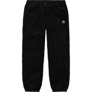 シュプリーム(Supreme)のSupreme 19FW Corduroy Skate Pant  黒 L(ワークパンツ/カーゴパンツ)