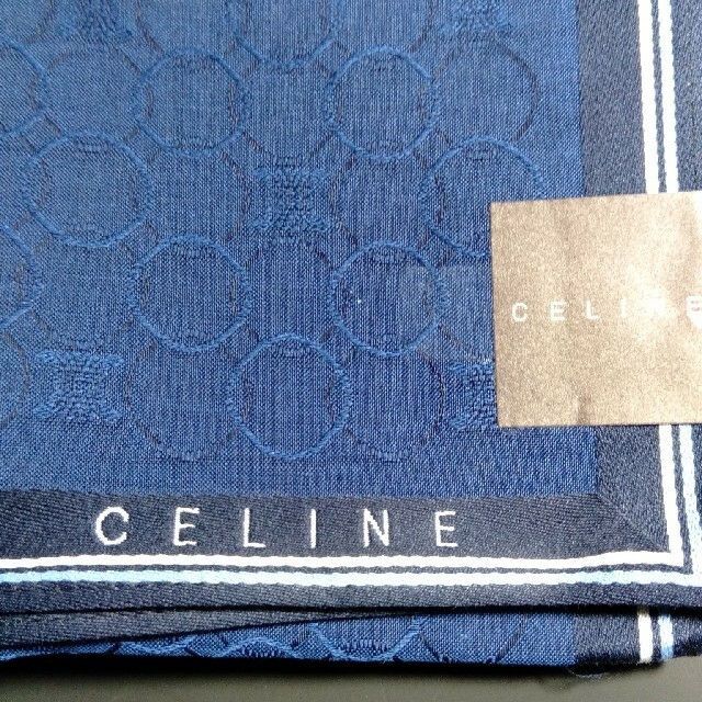 celine(セリーヌ)のW 10　セリーヌハンカチ メンズのファッション小物(ハンカチ/ポケットチーフ)の商品写真