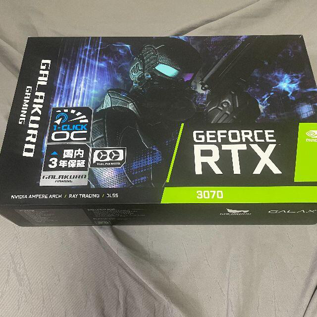 【非LHR】玄人志向 GeForce RTX 3070 8G 保証残有