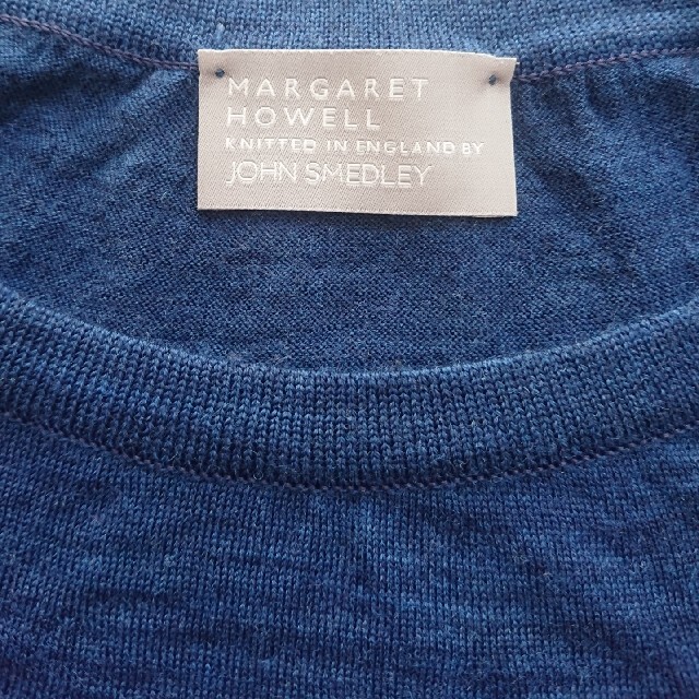 MARGARET HOWELL(マーガレットハウエル)のMARGARET HOWELL × JOHN SMEDLEY メンズのトップス(ニット/セーター)の商品写真