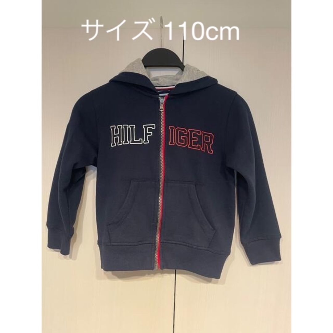 TOMMY HILFIGER(トミーヒルフィガー)のTOMMY HILFIGER パーカー 110cm キッズ/ベビー/マタニティのキッズ服男の子用(90cm~)(ジャケット/上着)の商品写真