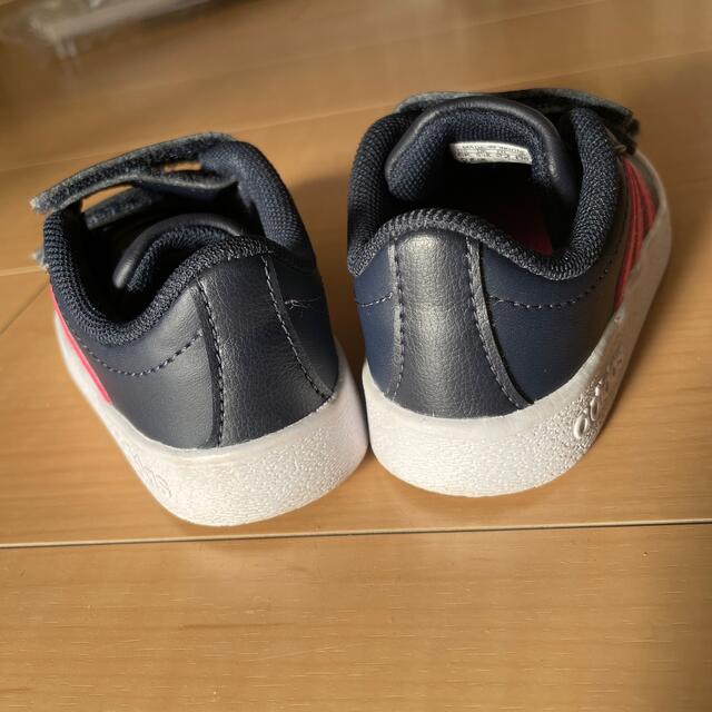 adidas(アディダス)のadidas キッズ　スニーカー　13センチ　美品 キッズ/ベビー/マタニティのベビー靴/シューズ(~14cm)(スニーカー)の商品写真