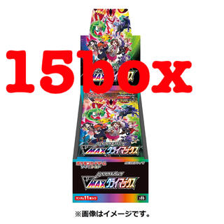 ポケモン - 【新品未開封】ポケモンカード vmaxクライマックス 15box シュリンク付き