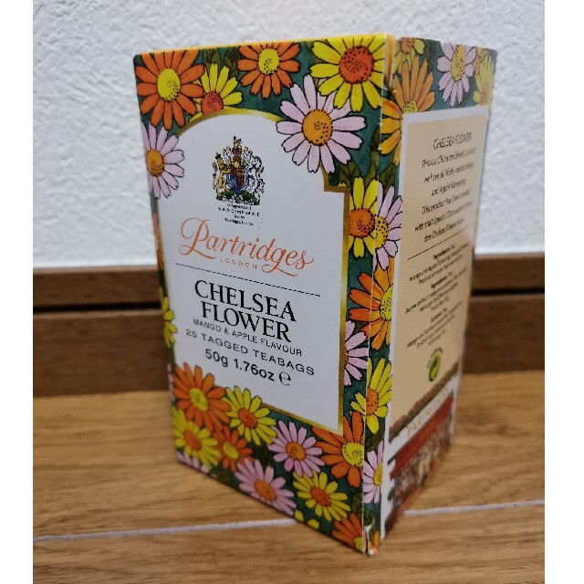 王室御用達高級食料品店Partridges紅茶　Chelsea flower 食品/飲料/酒の飲料(茶)の商品写真