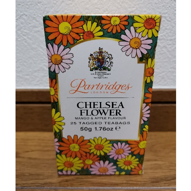 王室御用達高級食料品店Partridges紅茶　Chelsea flower 食品/飲料/酒の飲料(茶)の商品写真