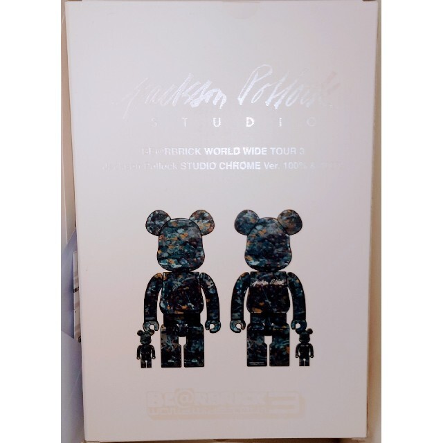 BE@RBRICK Jackson CHROME Ver.100％＆400％