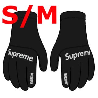 シュプリーム(Supreme)のSupreme WINDSTOPPER Gloves Black S/Mサイズ(手袋)