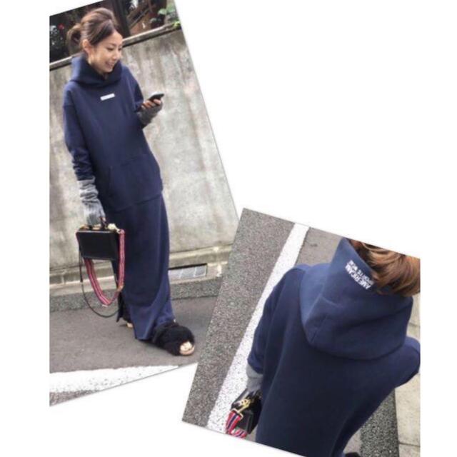 アパルトモン AMERICANA Side Zip Sweat ワンピース