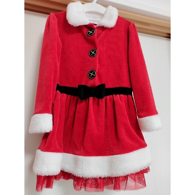 トイザらス(トイザラス)の【90cm】クリスマス サンタガール キッズ/ベビー/マタニティのキッズ服女の子用(90cm~)(ワンピース)の商品写真