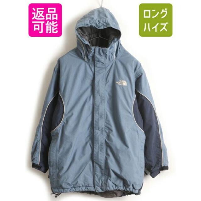 ボーイズ XL メンズ S 程□ ノースフェイス フルジップ 中綿入り