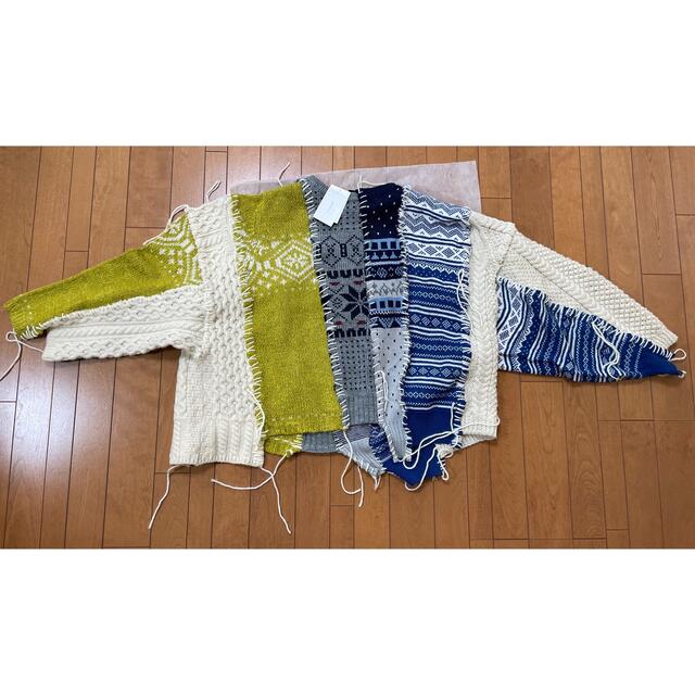 DISCOVERED(ディスカバード)のDiscoverd  ニット　Nordic Collage Sweater メンズのトップス(ニット/セーター)の商品写真