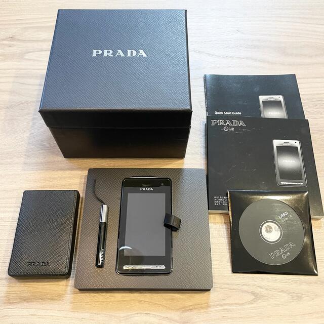 状態良好！PRADA PHONE LG L852i docomo プラダフォン