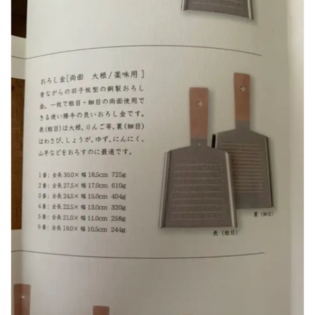 【新品未使用】大矢製作所 両面おろし金 4番　純銅製　日本製 インテリア/住まい/日用品のキッチン/食器(調理道具/製菓道具)の商品写真