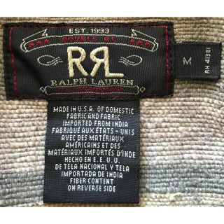 RRL - 圧巻の2トーンカラー US製 三ツ星タグ 90's RRL ウールコート M