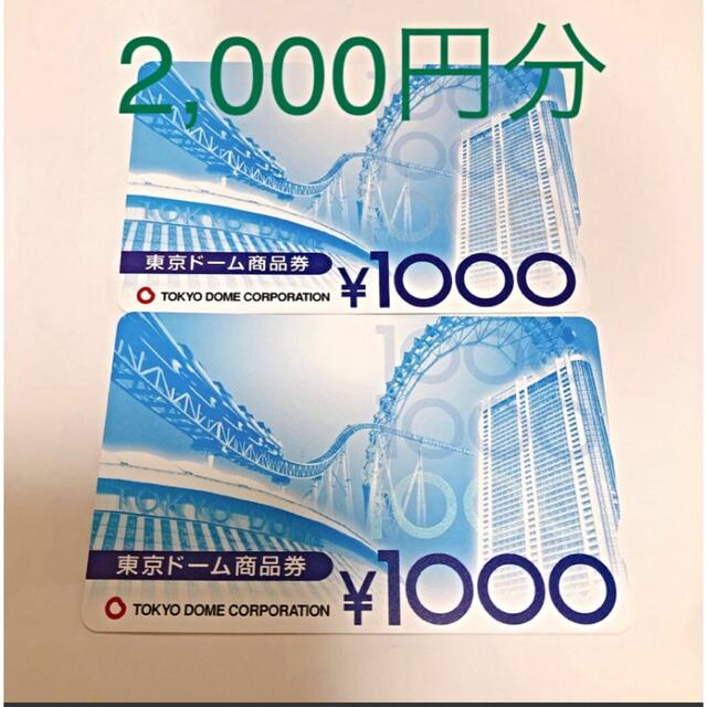 東京ドーム　商品券 チケットの優待券/割引券(ショッピング)の商品写真