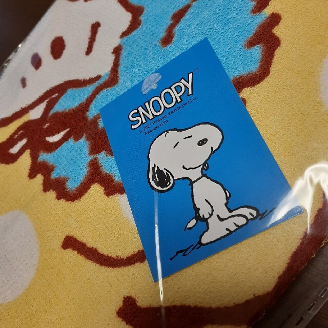 SNOOPY(スヌーピー)の未開封❗SNOOPYパイル地フェイスタオル3枚セット エンタメ/ホビーのアニメグッズ(タオル)の商品写真