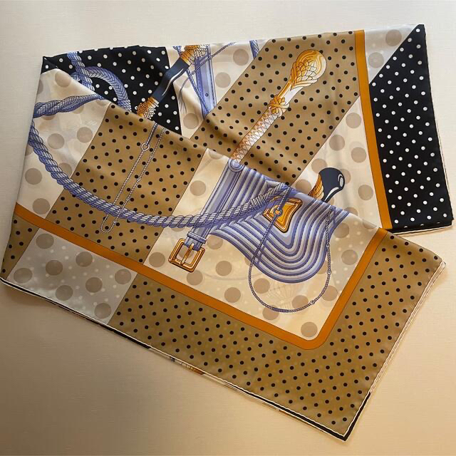 スタニングルアー HERMES エルメス カレジェアン Clic-Clac a Pois