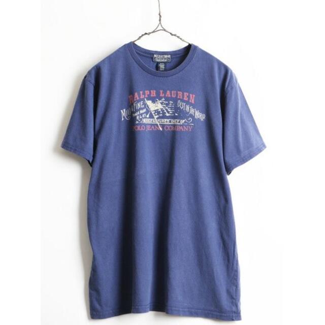 Ralph Lauren(ラルフローレン)の■ POLO JEANS CO ラルフローレン クルーネック ロゴ プリント 半 メンズのトップス(Tシャツ/カットソー(半袖/袖なし))の商品写真