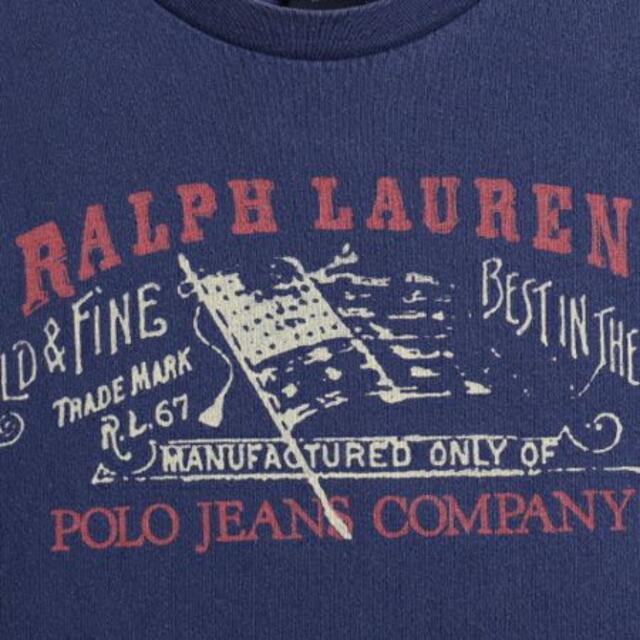 Ralph Lauren(ラルフローレン)の■ POLO JEANS CO ラルフローレン クルーネック ロゴ プリント 半 メンズのトップス(Tシャツ/カットソー(半袖/袖なし))の商品写真