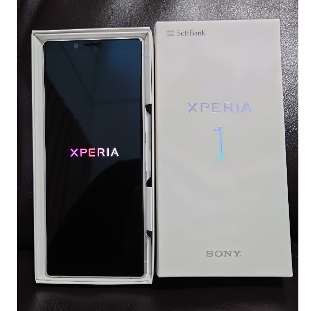 美品 Softbank 802SO Xperia 1 ホワイト 白 SIMフリー | フリマアプリ ラクマ