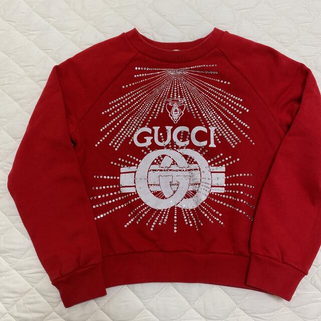 Gucci(グッチ)のGucci キッズ トレーナー キッズ/ベビー/マタニティのキッズ服女の子用(90cm~)(Tシャツ/カットソー)の商品写真