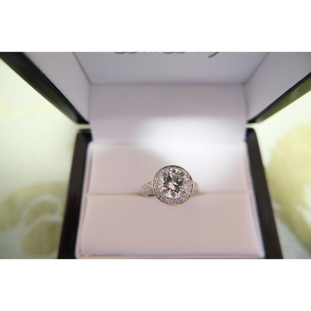 3カラットの大きい◇天然ダイヤモンド H SI2  メンズのアクセサリー(リング(指輪))の商品写真