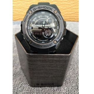 ジーショック(G-SHOCK)の中古美品☆G-SHOCK☆gst-210m-1adr☆Ｇスチール(腕時計(アナログ))