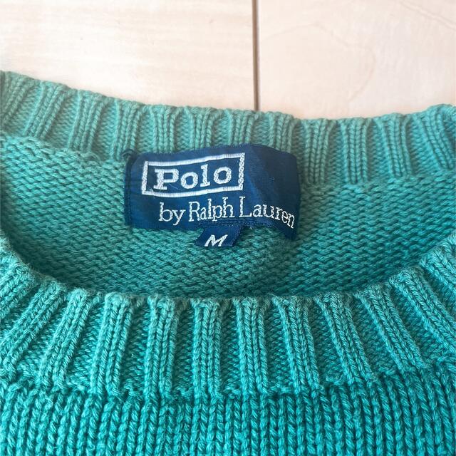 POLO RALPH LAUREN(ポロラルフローレン)のPolo Ralph Lauren ニット　グリーン レディースのトップス(ニット/セーター)の商品写真